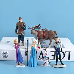 Іграшки фігурки Фрізен Холодне серце Frozen набір 6 шт - мініатюра 4