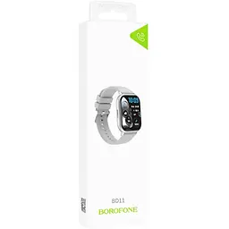 Смарт-годинник BOROFONE BD11 Smart sports watch (call version) Silver - мініатюра 2