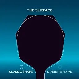 Основа для ракетки Stiga Clipper Cybershape Master (1600-1201-35) (932076) - мініатюра 7