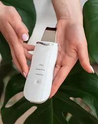 Ультразвуковий скрабер для очищення обличчя Skin Tech Scrubber 3305 Білий (3305O) - мініатюра 2