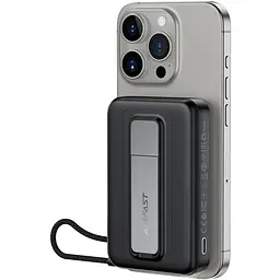 УМБ Acefast Magnetic Wireless 10000mAh 22.5W PD,QC 3.0 USB-C In/Out, QI 15W M24 Metal Gray - мініатюра 6