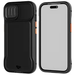 Протиударний чохол зі шторкою Tech21 Evo Max для iPhone 16e/15 Black аналог OtterBox Defender - мініатюра 6
