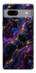 TPU чохол Demsky Purple space marble для Google Pixel 7a
