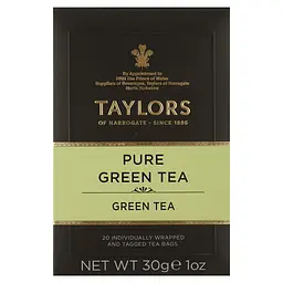 Чай зеленый Taylors of Harrogate 30 г (20 шт. х 1.5 г)