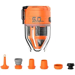 Насос-ліхтар кемпінговий Flextail Max Pump 3, помаранчевий