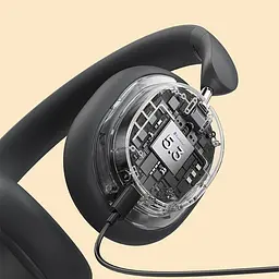 Накладні бездротові навушники Bowie D05 Wireless Headphones (NGTD02021) Grey Baseus teh0030667 - мініатюра 4