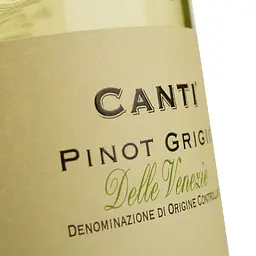 Вино Canti Pinot Grigio Veneto Blanc, біле, сухе, 12%, 0,75 л - мініатюра 3