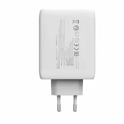 Зарядний пристрій Canyon CU100ACC GaN 100W 3xPD 1xQC EU White (CNS-CUW100ACC) - мініатюра 5
