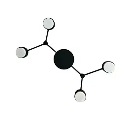 Стельовий світильник ETRON Orion 1-EDR-8472 GX53 4×15W чорний - мініатюра 2