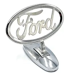 Емблема приціл на капот Ford Хром сплав на скотчі (Завод)