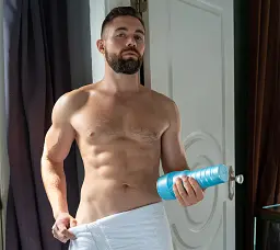 Мастурбатор-анус Fleshlight Fleshjack Boys: Griffin Barrows Cake зліпок, 25 см (тілесний) - мініатюра 10