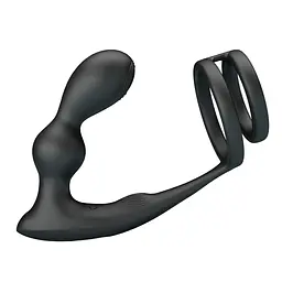 Вібростимулятор простати MR Play Remote Control, 13.5 см (чорний)