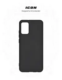 Чохол ArmorStandart ICON для Samsung A02s (A025) Black - мініатюра 3