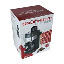 Ріжкова кавоварка еспресо Grunhelm GEC10 - мініатюра 8
