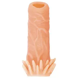 Насадка на член Kokos Nude Sleeve NS 005, M - мініатюра 6