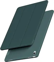 Чохол-книжка BeCover Tri Fold Soft TPU Silicone для Apple iPad Air (4/5) 2020/2022 10.9" Dark Green (711130) - мініатюра 4