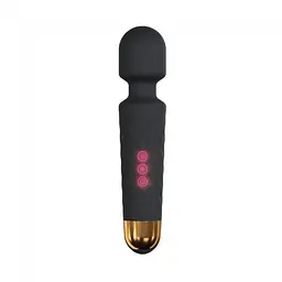 Вібромасажер з насадками Dorcel Kit Wanderful 20 см чорний - мініатюра 3