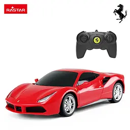 Машинка Rastar Ferrari 488 GTB на управлінні 1:24 червоний 76000 - мініатюра 2