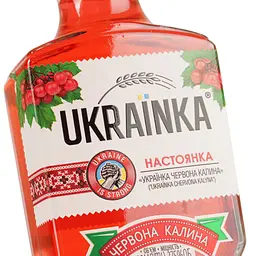 Настоянка Ukrainka Червона калина 37.5% 0.5 л - мініатюра 4