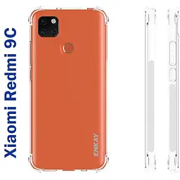 Панель BeCover Anti-Shock для Xiaomi Redmi 9С / Redmi 10А Clear (706977) - мініатюра 2