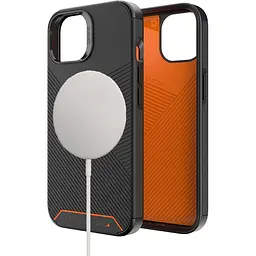 Протиударний чохол Gear4 для iPhone 13 / iPhone 14 (6.1") Battersea MagSafe Black (702008215)