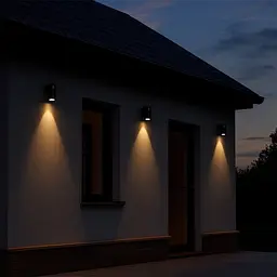 Архітектурний накладний світильник Ardero DH0148ARD Kamo під лампу чорний (80888) - мініатюра 5
