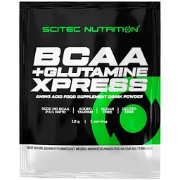 Амінокислоти Scitec Nutrition BCAA+Glutamine Xpress цитрусовий мікс 12 г