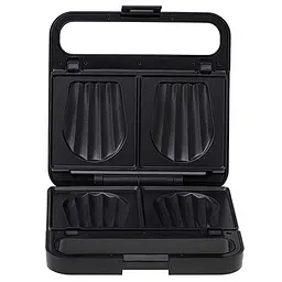 Мультимейкер 2 в 1 Adler AD 3070 black (Бутербродниця — гриль) - мініатюра 5