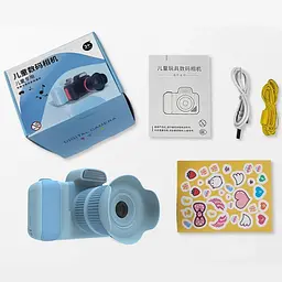 Дитяча фотокамера D31 Digital Camera Blue - мініатюра 2