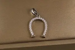 Кулон Xuping Jewelry підкова 1,5 см сріблястий