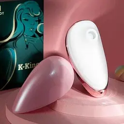 Вакуумний стимулятор KissToy K-King Pink - мініатюра 5