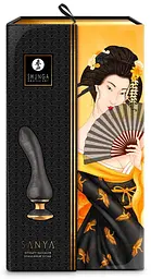 Вібратор Shunga Sanya Intimate 18.5 см чорний - мініатюра 2