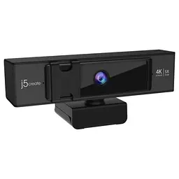 Веб-камера J5create JVCU435-N 4K Ultra HD USB-A/C (JVCU435-N) - мініатюра 2