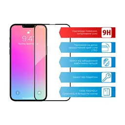 Скло захисне ACCLAB Full Glue Apple iPhone 13 Pro Max (1283126515422) - мініатюра 2