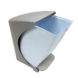 Контейнер для сміття Bauletto, 19x25x30,6h, 6,5л білo-бежевий