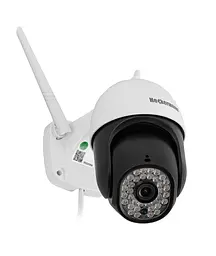 Вулична поворотна IP-камера відеоспостереження Wi-Fi Heckermann C19 + карта 16 ГБ - мініатюра 3