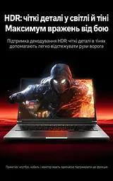 Док-станція USB-C UGREEN Revodok CM818 6 в 1 DisplayPort 1.4 4K 60 Гц 2K 120 Гц 1080p 144 Гц потрібен USB-C з DisplayPort Alt Mode режими HDR і VRR потребують підтримки джерелом кабелем та дисплеєм 2 USB-A та 2 USB-C для даних USB 3.2 Gen 2 до 10 Гбіт/с вхід USB-C PD 3.0 до 100 Вт наскрізне заряджання потребує зарядного пристрою PD і кабелю USB-C ↔ USB-C дублювання/розширення Windows macOS Linux кабель в обплетенні 0,3 м космічний сірий (75244) - мініатюра 12