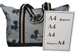 Містка дитяча пляжна сумка Vadobag сірого кольору - мініатюра 8