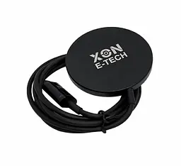 Безротовий магнітний зарядний пристрій XON AirCharge MagLink M1 (15W) USB Type-C (AM1CW 5955) Чорний - мініатюра 4