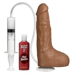 Фалоімітатор Doc Johnson The Realistic Cock ULTRASKYN Squirting, 24 см