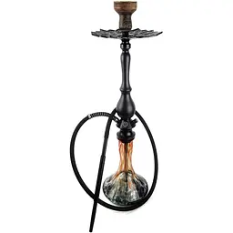 Кальян KARMA HOOKAH 3.1 Black (Craft DC Orange) - мініатюра 2