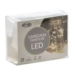Гірлянда Chomik Струна 2.3 м 20 LED Теплий білий (5900779802636) - мініатюра 5