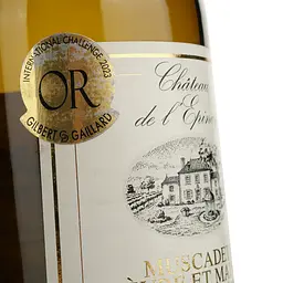 Вино Chateau de l'Epinay 2022 AOP Muscadet біле сухе 0.75 л  - мініатюра 3