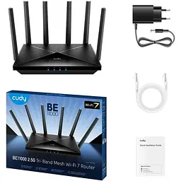Маршрутизатор Cudy WR6500,BE6500 2.5G Wi-Fi 7 Router (WR6500H)