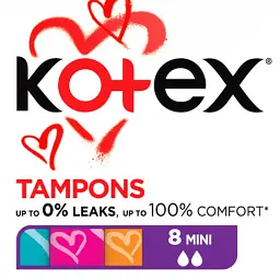 Тампони Kotex Mini 8 шт. (5029053534527) - мініатюра 2
