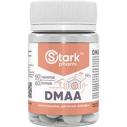 Передтренувальний комплекс Stark Pharm DMAA 50 мг 60 таблеток