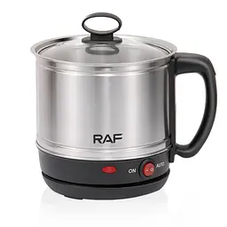 Електрокаструля / Кухонна міні рисоварка RAF R5430 / Каструля-скороварка 1, 5 л 600 W - мініатюра 4