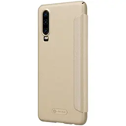 Чохол-книжка Nillkin Sparkle Leather Case HuAwei P30 Gold - мініатюра 3