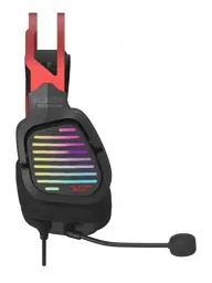 Навушники Bloody G560 Sports Red ігрові, мікрофон, Hi Fi, 7.1 віртуальний звук, RGB підсвічування, USB - мініатюра 4