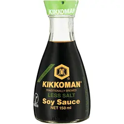 Соус соєвий Kikkoman Less Salt Soy Sause 150 мл